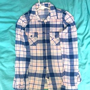Blue & Pink Flannel